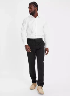 White Regular Fit Non Iron Shirt 20.5