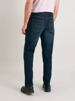 Dark Denim Straight Leg Jeans 44R