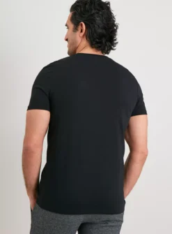Black Crew Neck T-Shirt 3 Pack XXXL -The Sleek Ward Sales tuc141715667 Black R Z004A