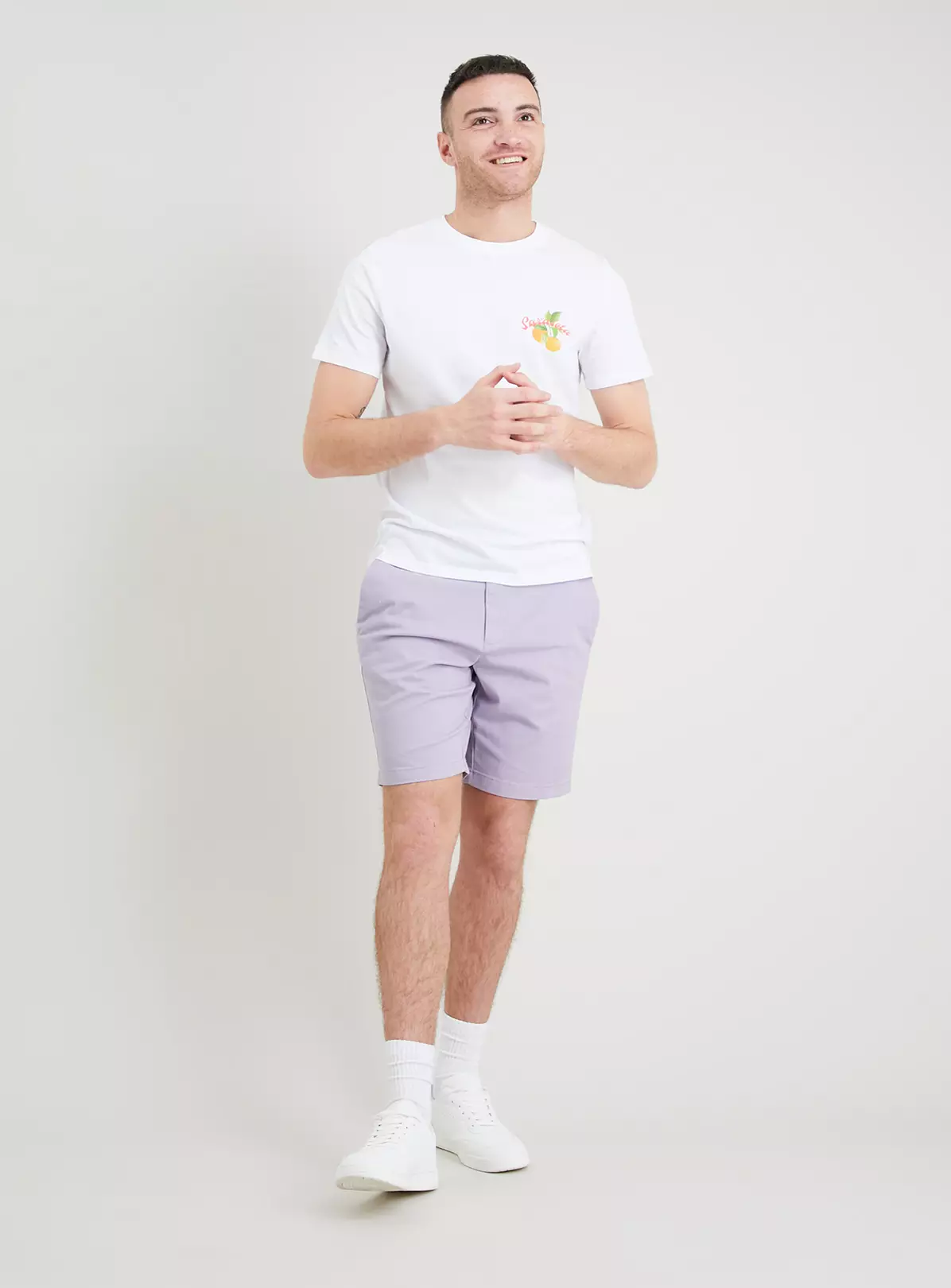 Lilac Chino Shorts - 48 3 Lilac Chino Shorts - 48