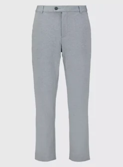 Grey Jersey Tailored Trousers W38 L35 -The Sleek Ward Sales tuc141919176 Grey R Z003A