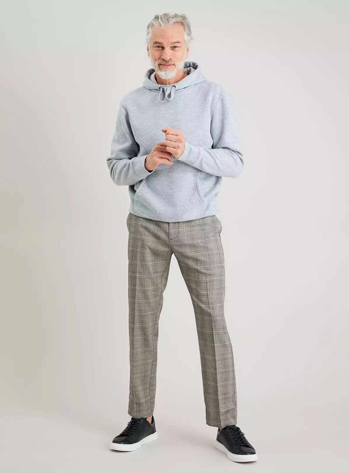 Mono Check Trousers - W44 L33 3 Mono Check Trousers - W44 L33