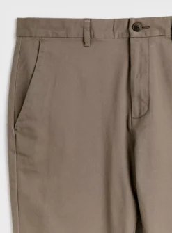 Neutral Straight Leg Chinos With Stretch 42L