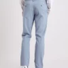 Blue Slim Leg Chino With Stretch 44R -The Sleek Ward Sales tuc142707984 Blue R Z005A