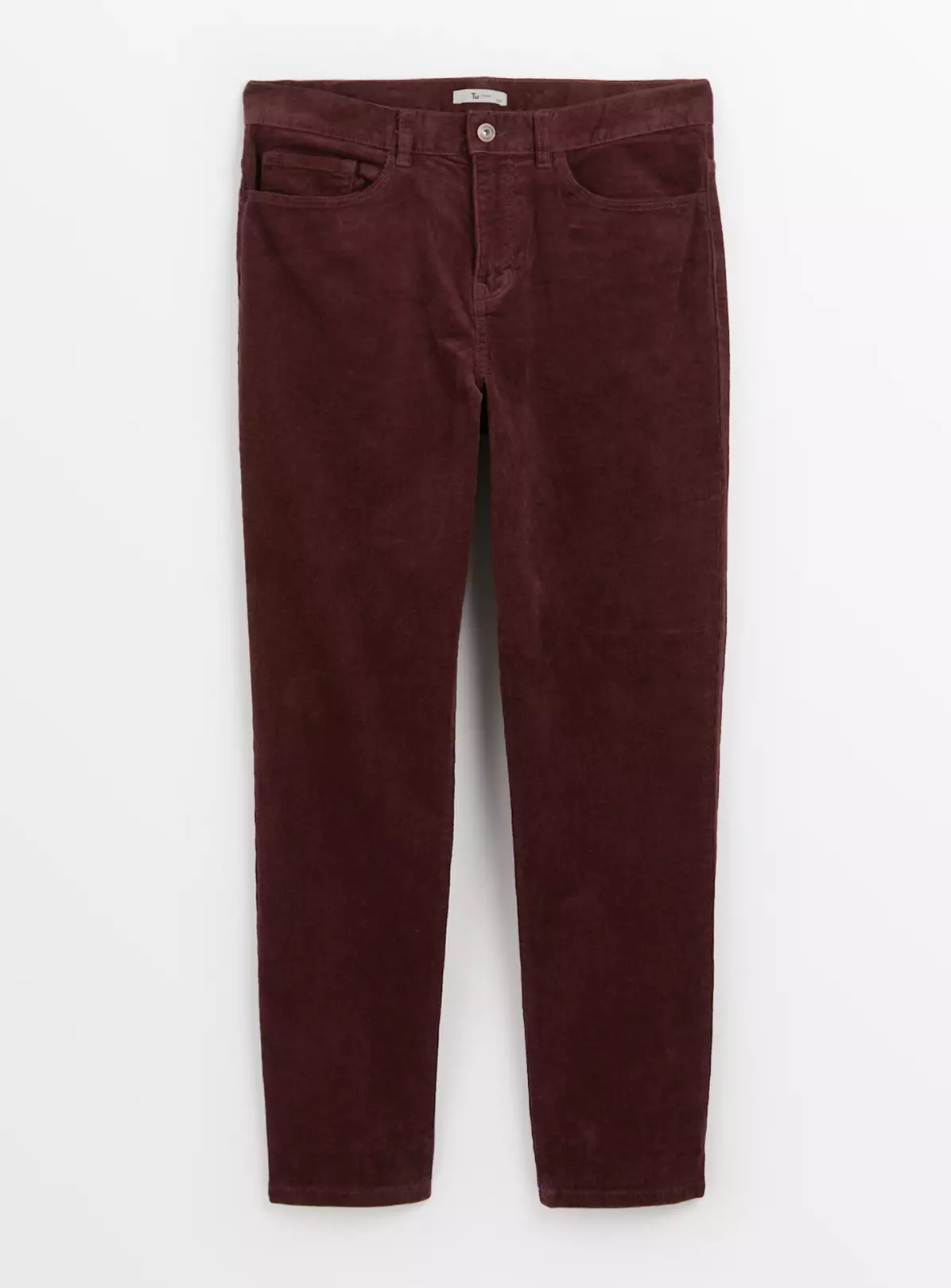 Aubergine Corduroy Trousers 44R 4 Aubergine Corduroy Trousers 44R - Image 2