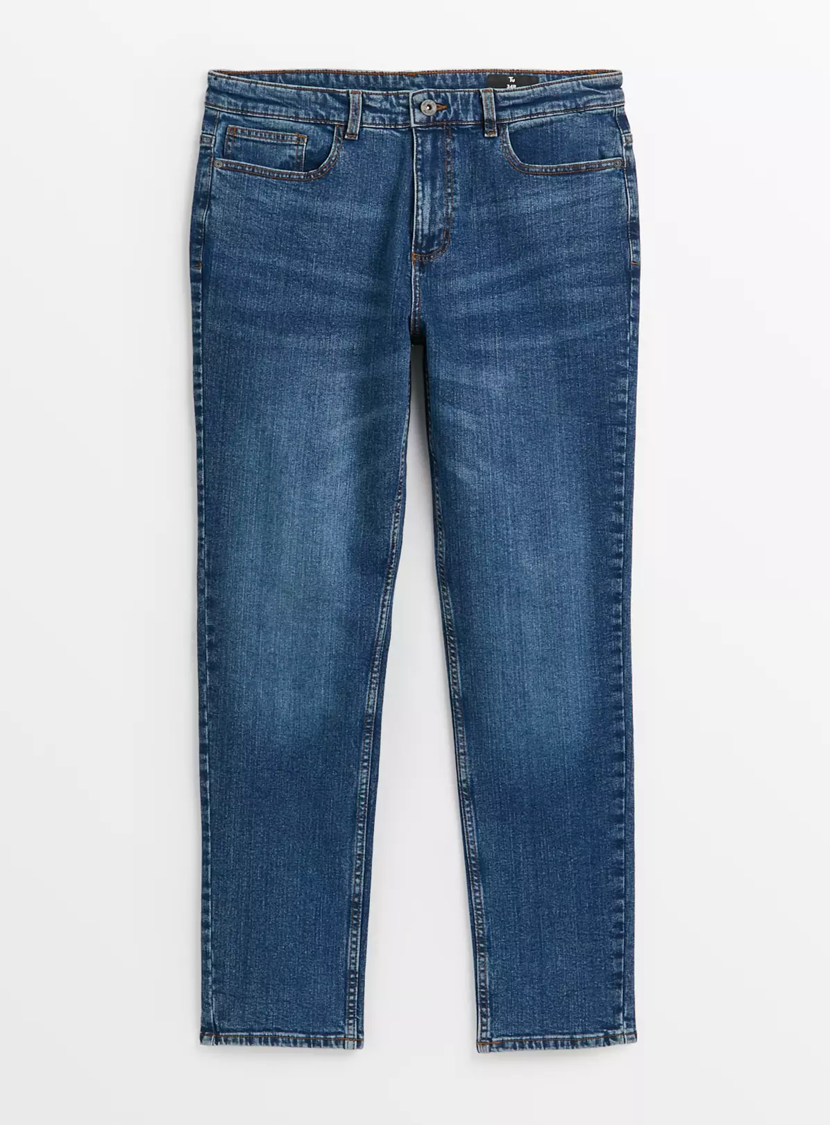 Midwash Denim Slim Fit Jeans With Stretch 44R 4 Midwash Denim Slim Fit Jeans With Stretch 44R - Image 2