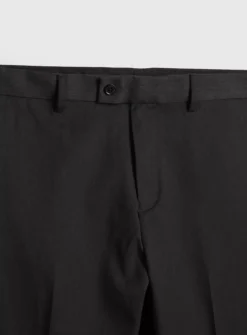 Grey Slim Fit Gaberdine Trousers W44 L29 -The Sleek Ward Sales tuc142763521 Grey R Z004A