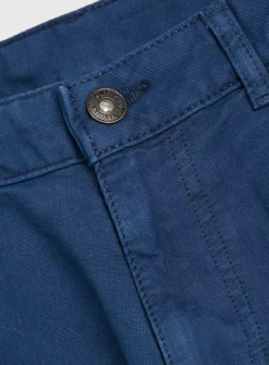 Navy Slim Fit Textured Jeans 32R -The Sleek Ward Sales tuc142983241 Navy R Z004A 1