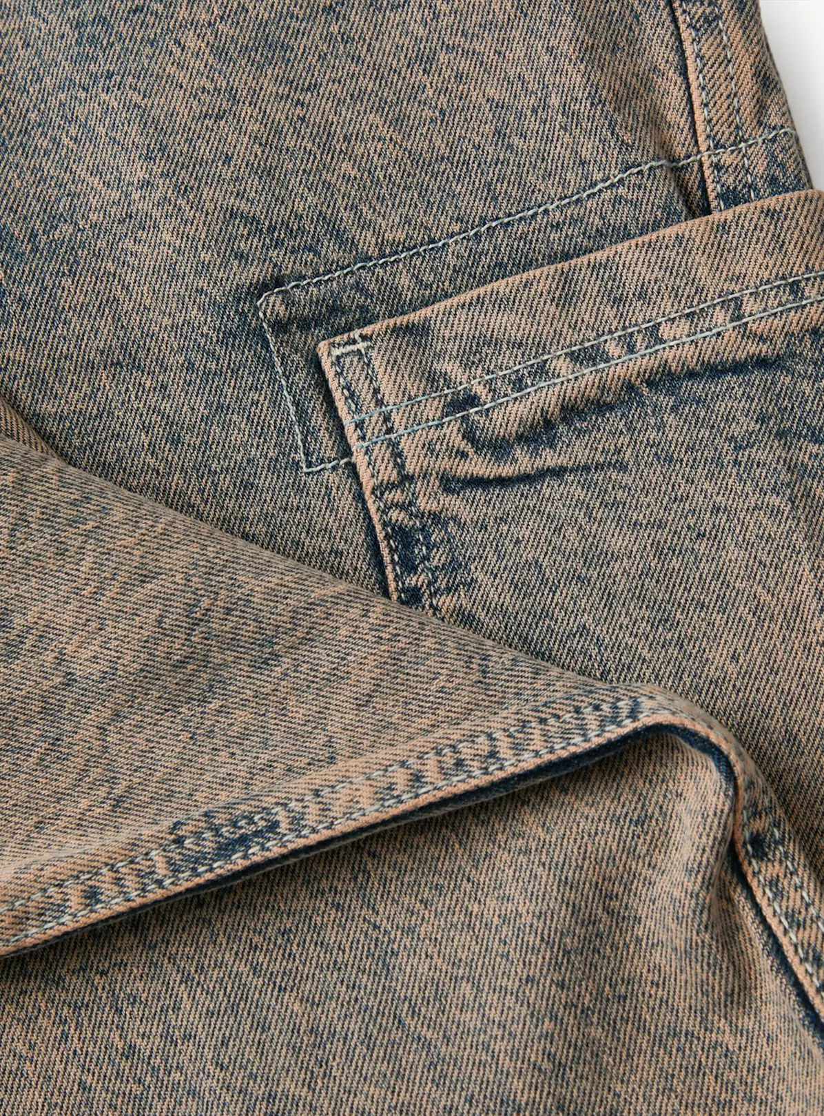 Denim Acid Wash Loose Fit Jeans44R 7 Denim Acid Wash Loose Fit Jeans44R - Image 5