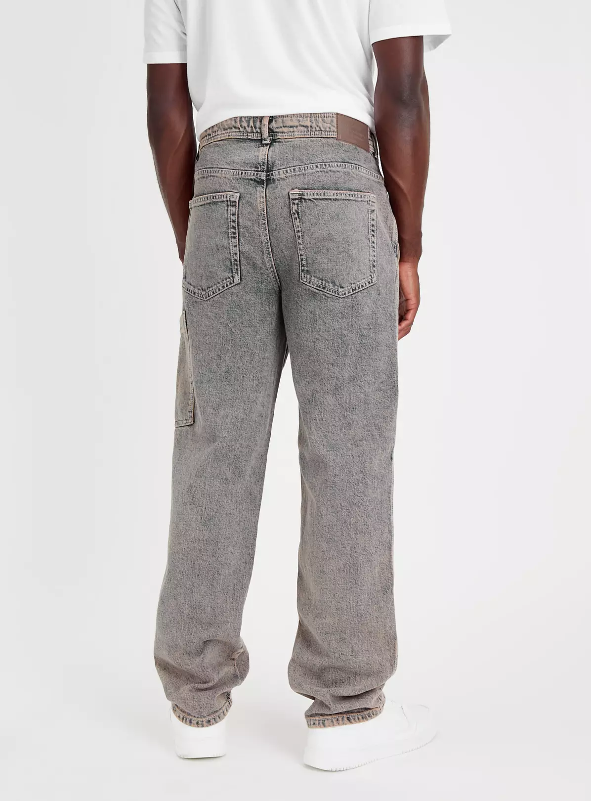 Denim Acid Wash Loose Fit Jeans44R 3 Denim Acid Wash Loose Fit Jeans44R