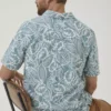 FATFACE Bugle Palm Print Shirt XXL -The Sleek Ward Sales tuc143028351 Green R Z002A