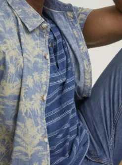 FATFACE Hawaiian Print Shirt XS