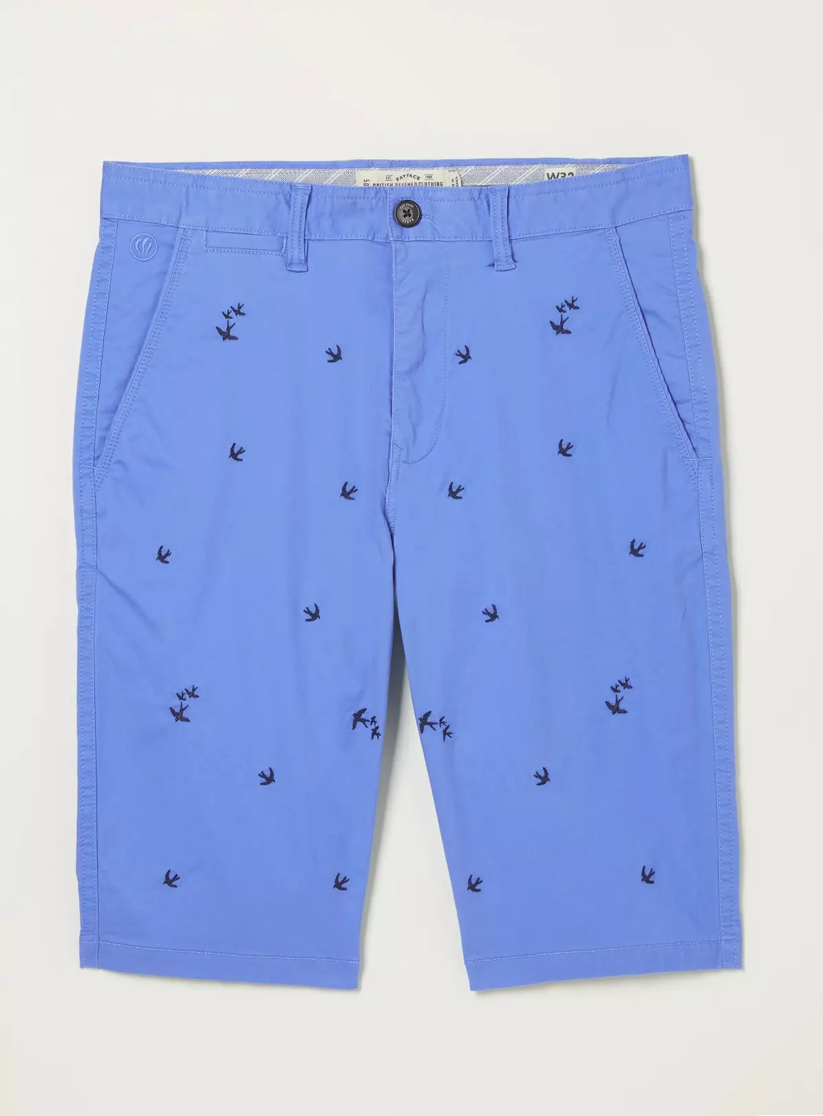 FATFACE Mawes Bird Embroidery Shorts 40 3 FATFACE Mawes Bird Embroidery Shorts 40