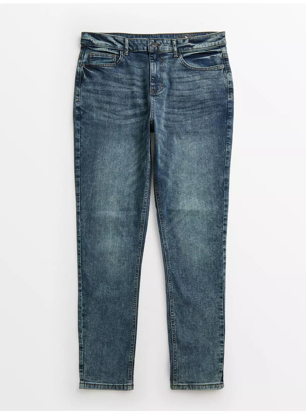 Mid Wash Denim Skinny Jeans 34R 4 Mid Wash Denim Skinny Jeans 34R - Image 2