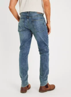 Mid Wash Denim Skinny Jeans 34R 9 Mid Wash Denim Skinny Jeans 34R -The Sleek Ward Sales tuc143090779 Mid20Denim R Z005A