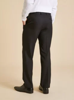 Black Coord Suit Trousers 44R 13 Black Coord Suit Trousers 44R -The Sleek Ward Sales tuc143155579 Black R Z006A 1
