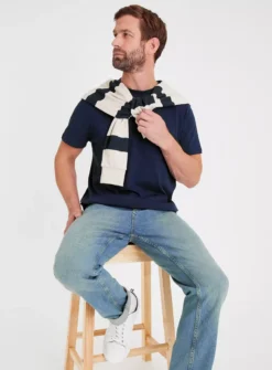 Navy Regular Fit T-Shirt M