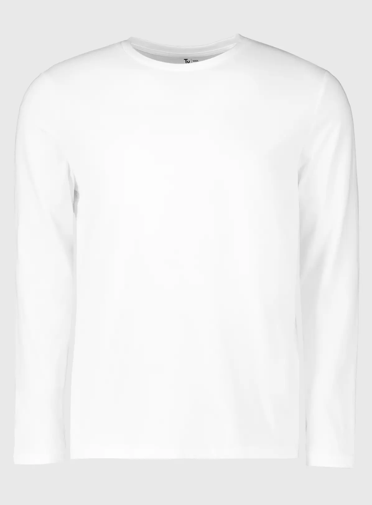 White Long Sleeve T-Shirt XL 4 White Long Sleeve T-Shirt XL - Image 2