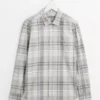 Grey Check Shirt XL -The Sleek Ward Sales tuc143349841 Grey R Z003A 1