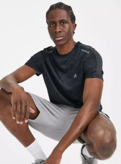 Active Navy Printed T-Shirt XL 11 Active Navy Printed T-Shirt XL -The Sleek Ward Sales tuc143352601 Navy R Z002A 1