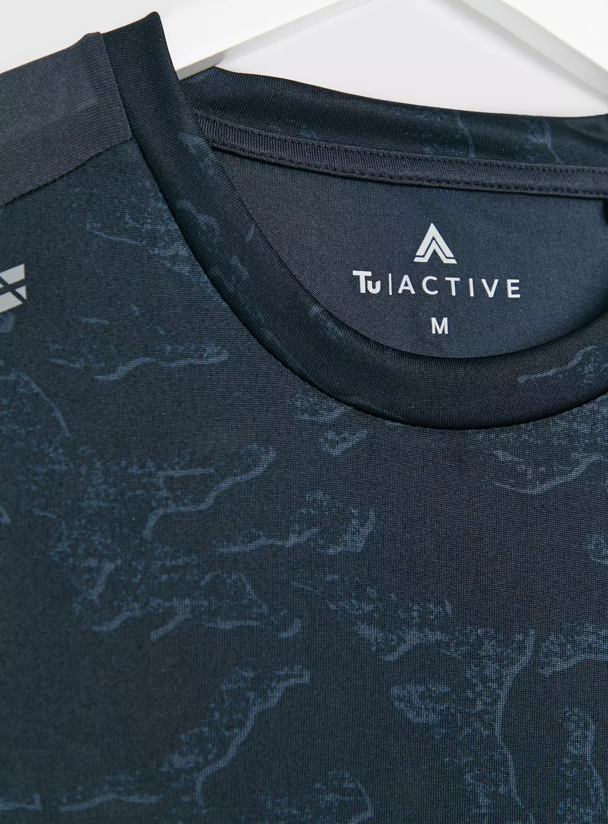 Active Navy Printed T-Shirt XL 5 Active Navy Printed T-Shirt XL - Image 3