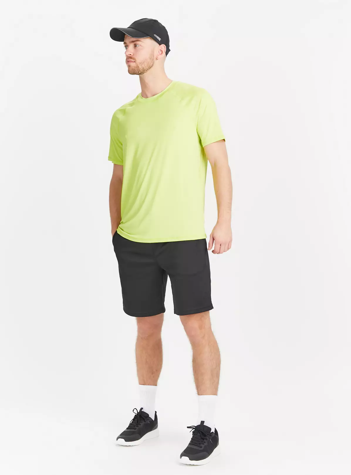 Active Neon Yellow Crew Neck T-Shirt M 3 Active Neon Yellow Crew Neck T-Shirt M