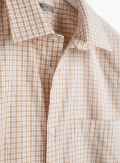 Stone Check Shirt L -The Sleek Ward Sales tuc143366122 Stone R Z004A