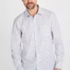 Blue Tattersall Check Shirt S 1 Blue Tattersall Check Shirt S -The Sleek Ward Sales tuc143367168 Blue R Z001A 1