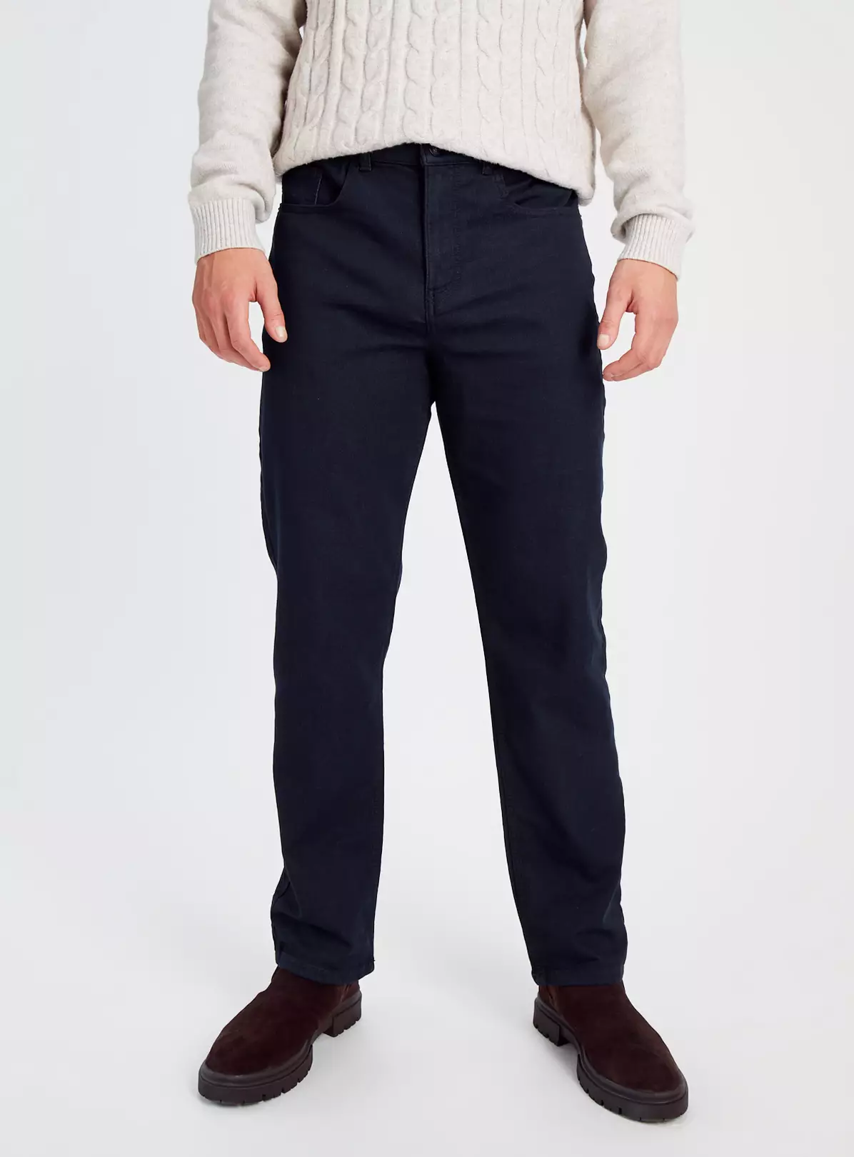 Indigo Dark Denim Straight Leg Jeans44R 4 Indigo Dark Denim Straight Leg Jeans44R - Image 2