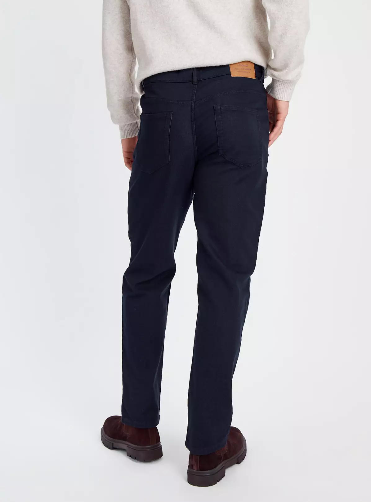 Indigo Dark Denim Straight Leg Jeans44R 6 Indigo Dark Denim Straight Leg Jeans44R - Image 4
