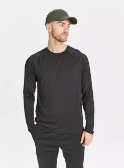 Active Black Long Sleeve T-Shirt XL 7 Active Black Long Sleeve T-Shirt XL -The Sleek Ward Sales tuc143528110 Black R Z001A