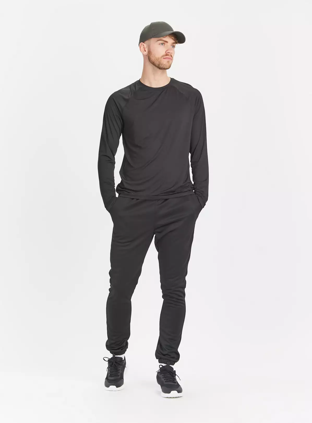 Active Black Long Sleeve T-Shirt XL 4 Active Black Long Sleeve T-Shirt XL - Image 2