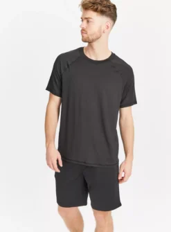 Active Core Black T-Shirt S 9 Active Core Black T-Shirt S -The Sleek Ward Sales tuc143532661 Black R Z001A