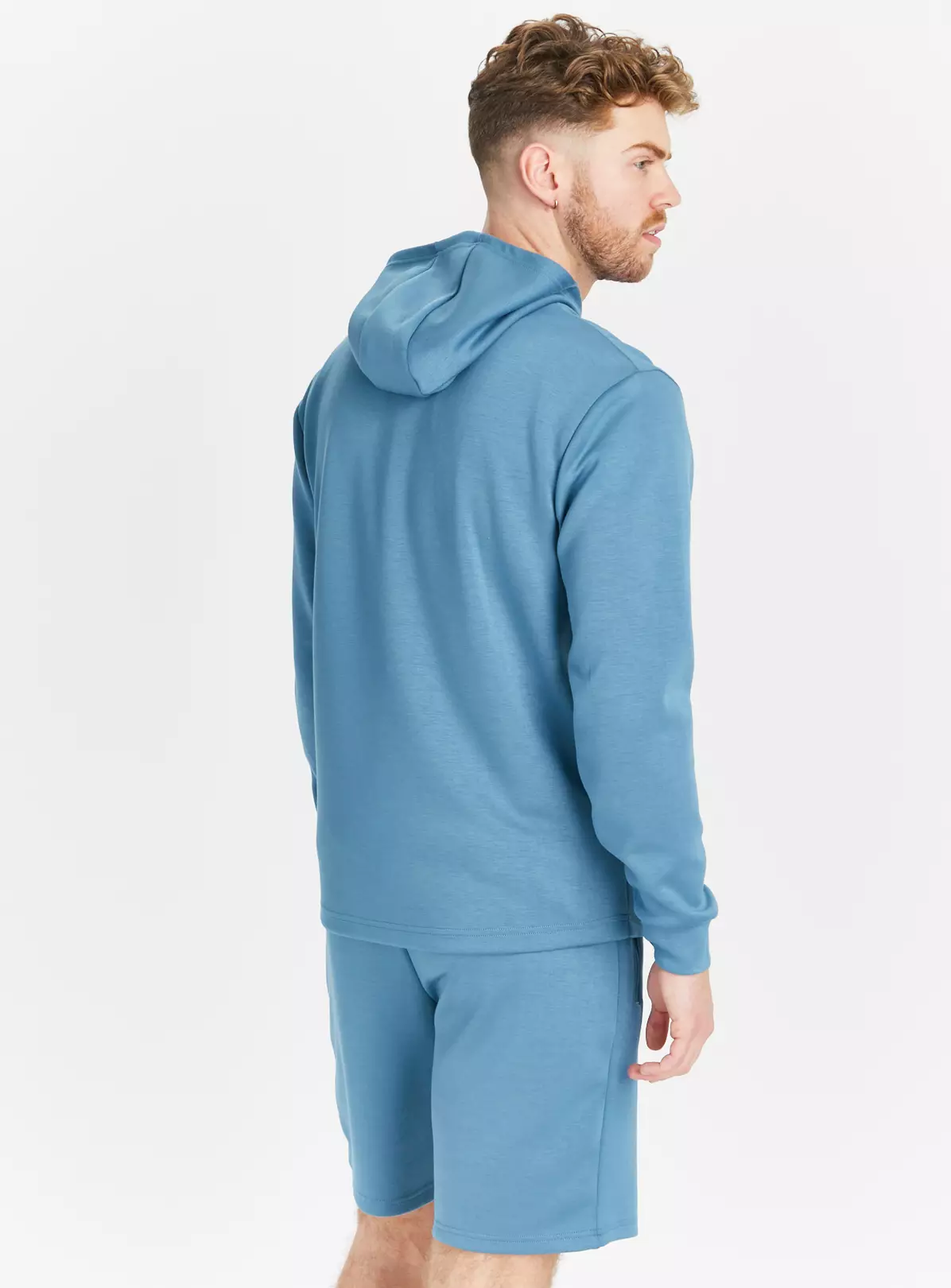 Active Blue Oversized Scuba Hoodie XL 4 Active Blue Oversized Scuba Hoodie XL - Image 2