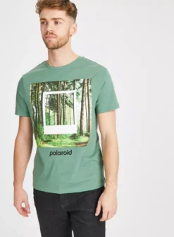 Polaroid Green Graphic T-Shirt XXL 8 Polaroid Green Graphic T-Shirt XXL -The Sleek Ward Sales tuc143552734 Green R Z001A