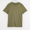 Khaki Short Sleeve T-Shirt XL -The Sleek Ward Sales tuc143556241 Khaki R Z003A 1