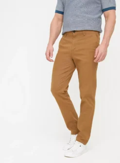 Tan Core Slim Fit Chino Trousers40R
