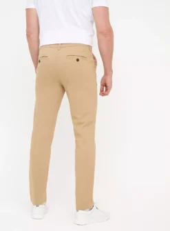 Stone Slim Leg Chino With Stretch 34S -The Sleek Ward Sales tuc143585966 Stone R Z005A