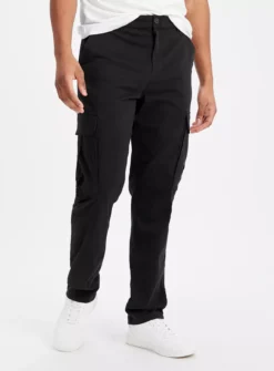 Navy Cargo Trousers 44R -The Sleek Ward Sales tuc143588729 Navy R Z001A