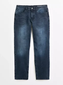 Flexible Stretch Dark Denim Straight Leg Jeans34S 10 Flexible Stretch Dark Denim Straight Leg Jeans34S -The Sleek Ward Sales tuc143590183 Dark20Denim R Z003A