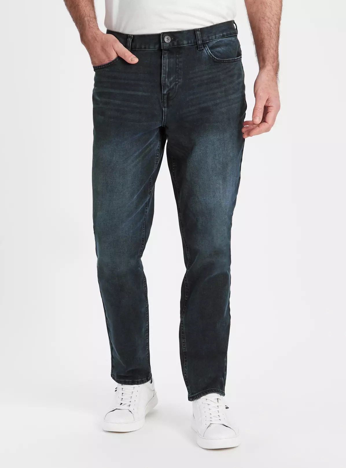 Black Flexi Stretch Skinny Fit Jeans 40R 4 Black Flexi Stretch Skinny Fit Jeans 40R - Image 2