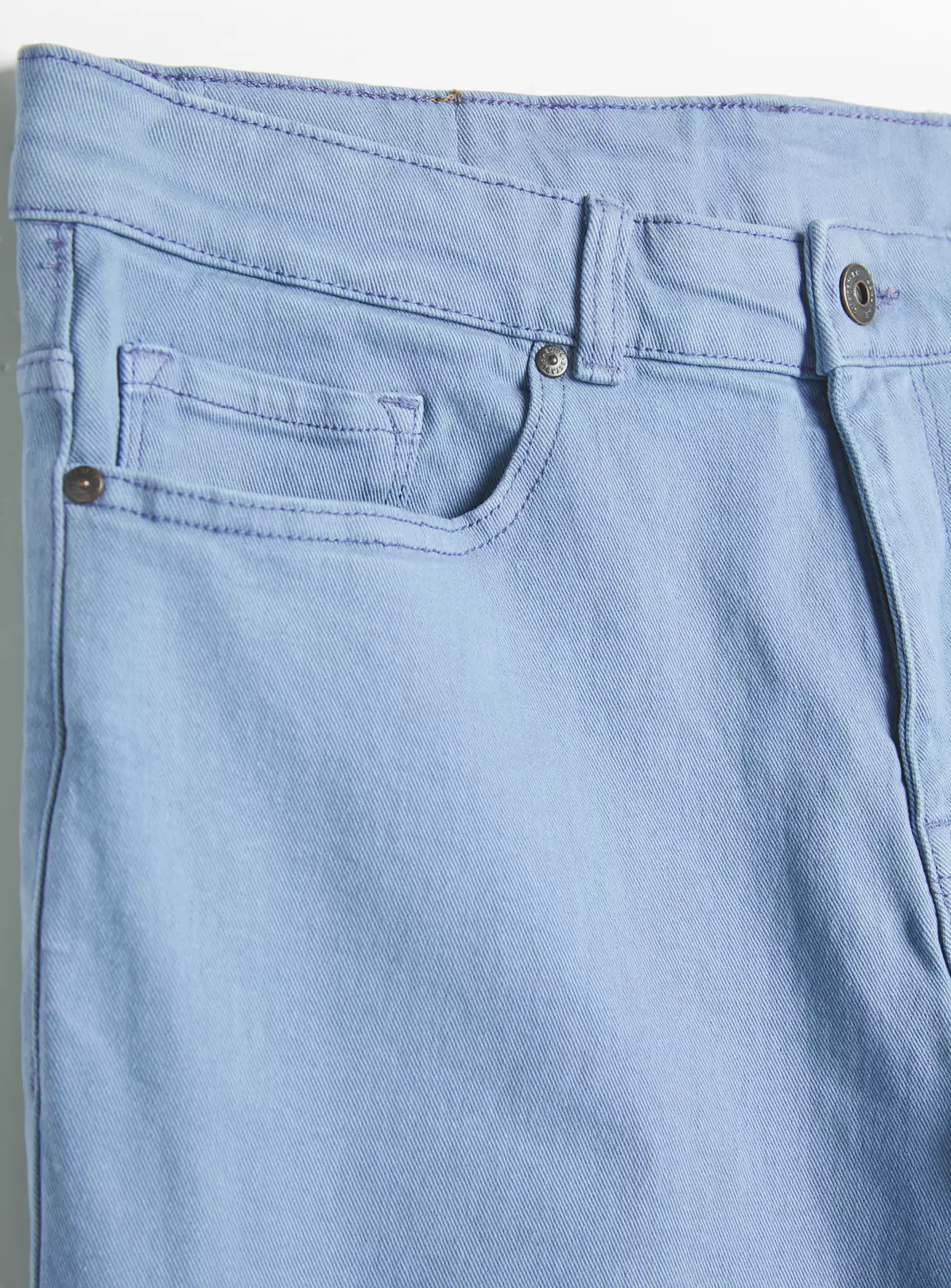 Blue Dyed Straight Leg Jeans 38S 6 Blue Dyed Straight Leg Jeans 38S - Image 4