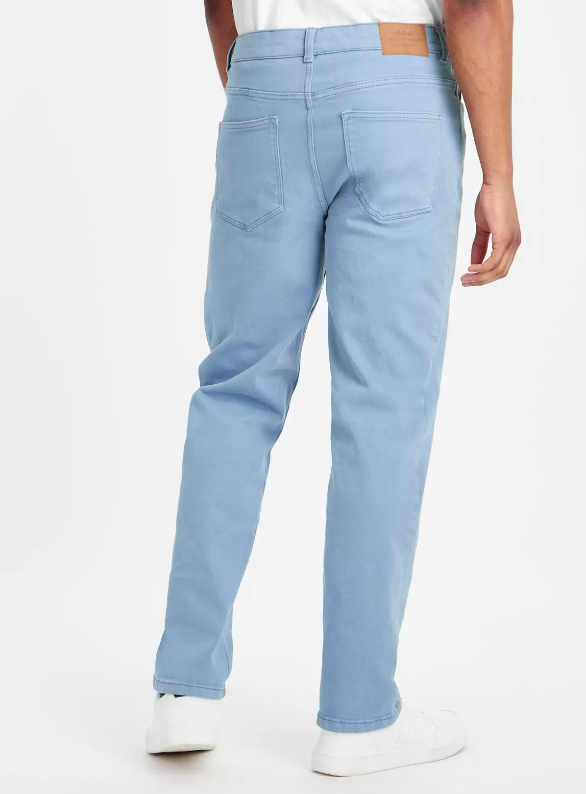 Blue Dyed Straight Leg Jeans 38S 5 Blue Dyed Straight Leg Jeans 38S - Image 3