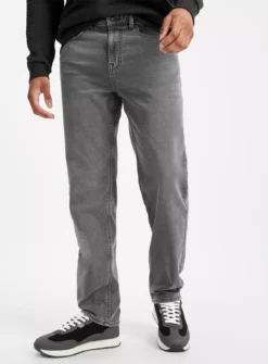 Ultimate Comfort Grey Straight Leg Jeans42R -The Sleek Ward Sales tuc143606368 Grey R Z002A