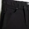 Black Denim Straight Leg Jeans 32S 1 Black Denim Straight Leg Jeans 32S -The Sleek Ward Sales tuc143609753 Black R Z003A 1