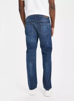 Dark Wash Denim Straight Leg Jeans32R -The Sleek Ward Sales tuc143611925 Dark20Denim R Z005A 1
