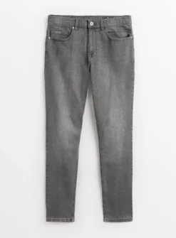 Grey Wash Denim Skinny Jeans 42R