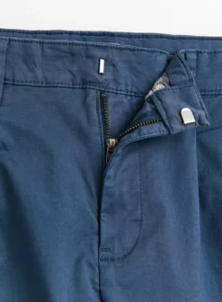 Teal Pleat Front Straight Leg Chino Trousers34R -The Sleek Ward Sales tuc143626174 Teal R Z004A