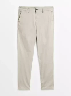 Grey Shower Resistant Chinos 40R -The Sleek Ward Sales tuc143627898 Grey R Z003A