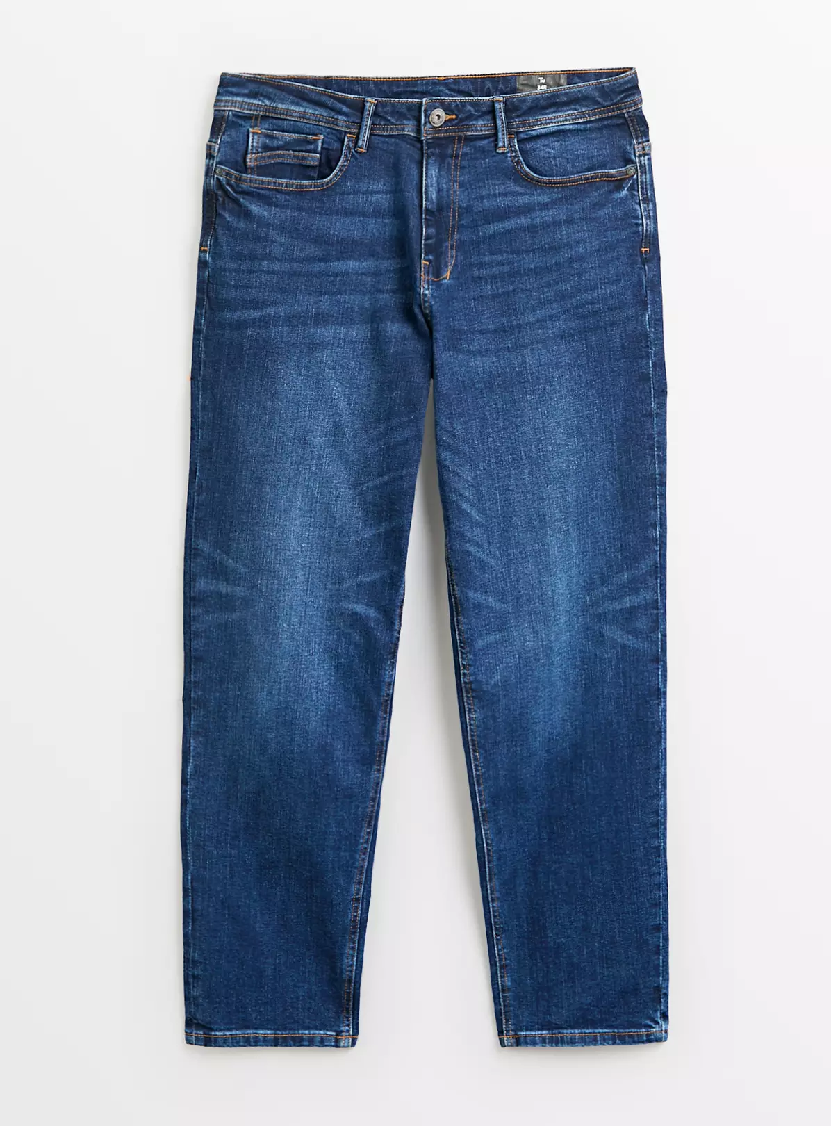 Dark Denim Relaxed Straight Leg Jeans 42R 4 Dark Denim Relaxed Straight Leg Jeans 42R - Image 2
